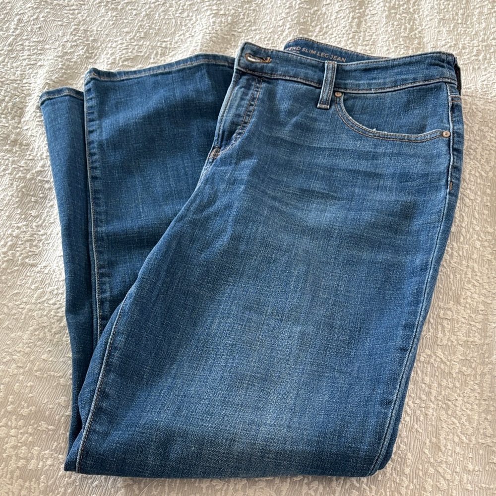 Chico's Denim Straight Leg Jeans